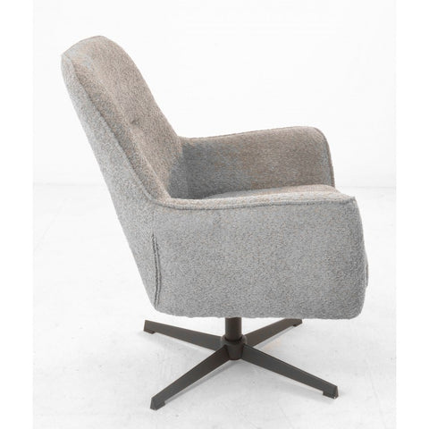 Croydon Swivel Chair in Velvet
